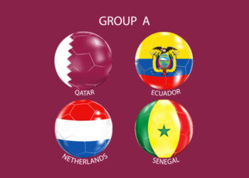 banderas de selecciones del grupo a