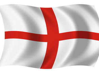 seleccion de inglaterra y su bandera