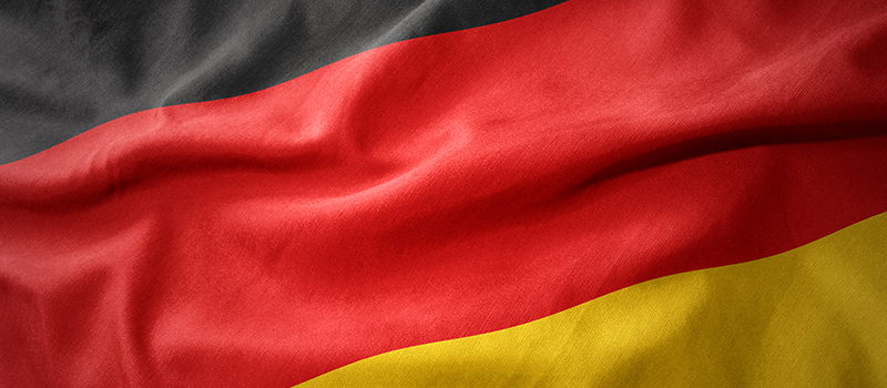 seleccion de alemania y la bandera