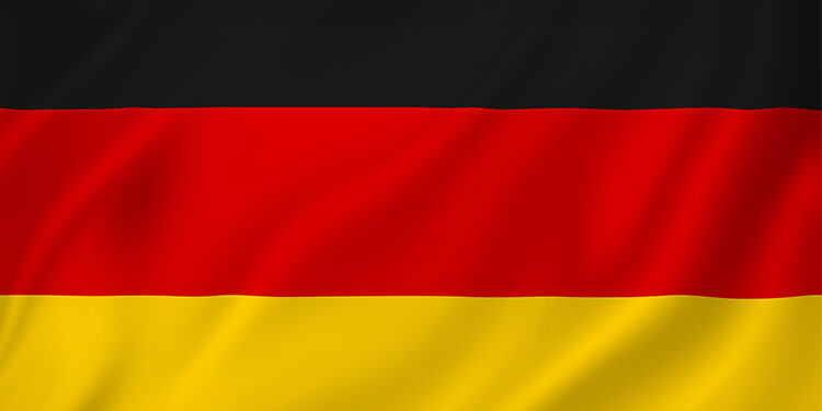 seleccion de alemania y su bandera