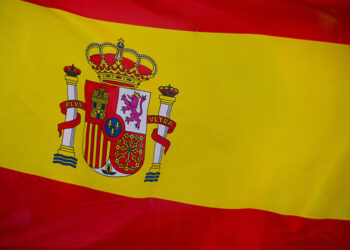 seleccion de españa y su bandera