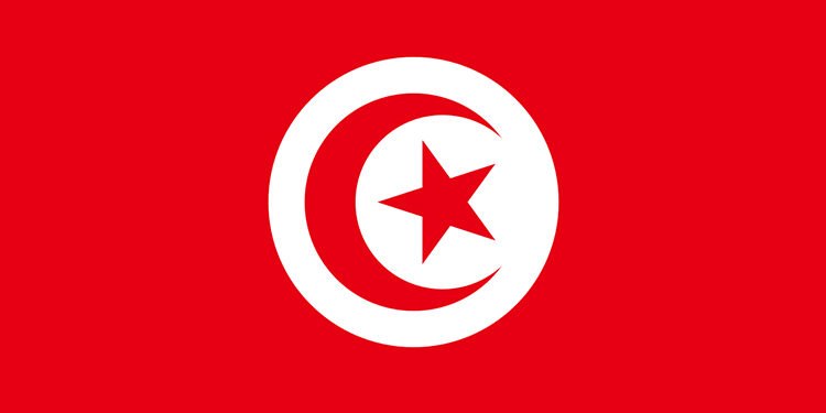 seleccion de tunez y su bandera