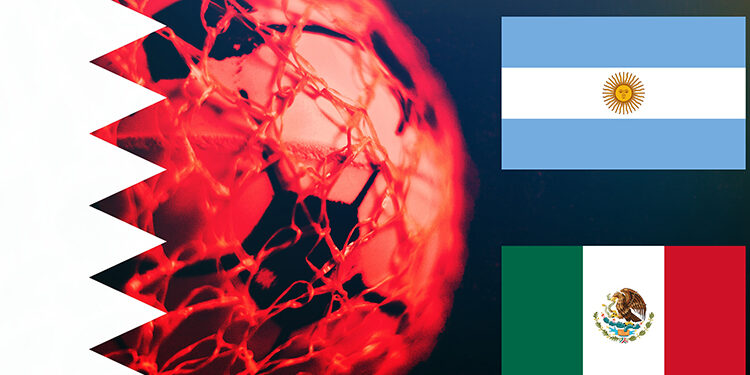 banderas argentina mexico