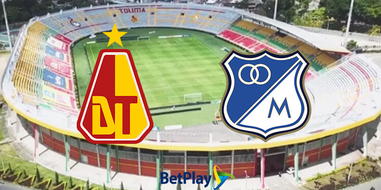 liga Betplay Apuestas Tolima vs Millonarios