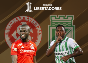 ¡Internacional vs Atlético Nacional: Duelo de goleadores cafeteros en la Copa Libertadores!