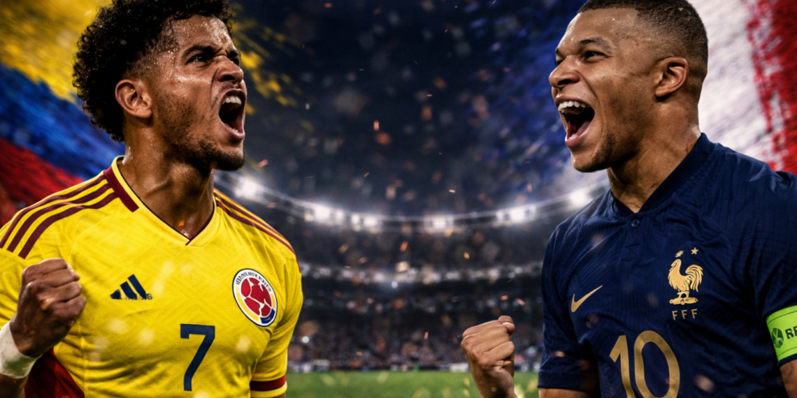 Colombia vs Francia: prueba final antes del Mundial