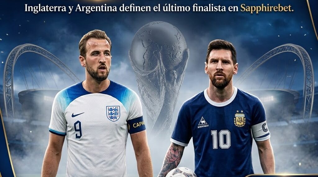 Cuentas del pasado, orgullo y el pase a la Final: el palpite en Sapphirebet Colombia para Inglaterra vs. Argentina