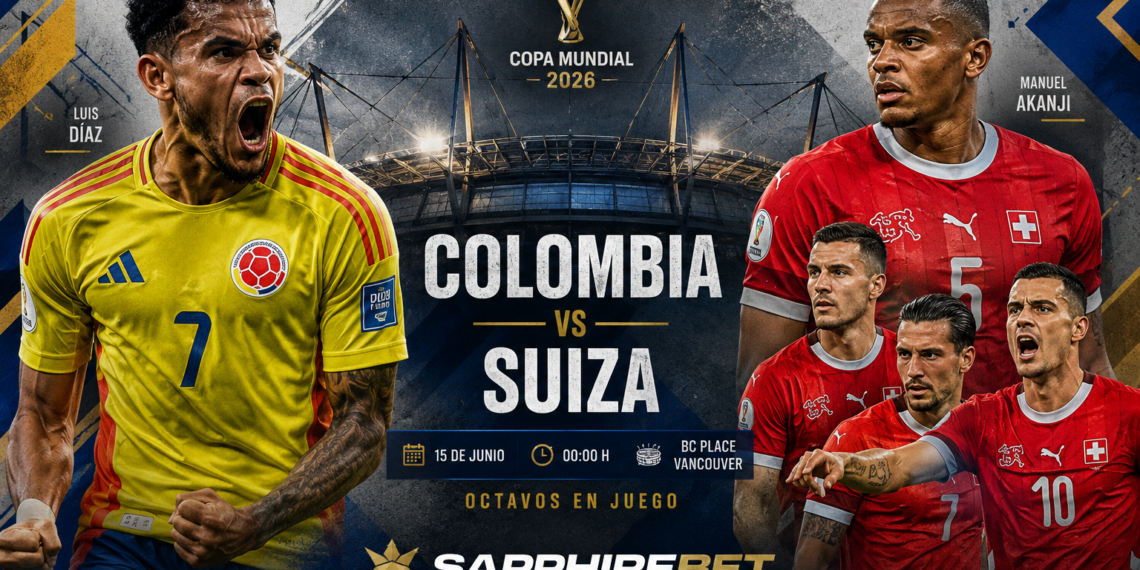 ¿Retorno al club de los ocho o trampa helvética? El palpite de valor en Sapphirebet para Colombia vs Suiza